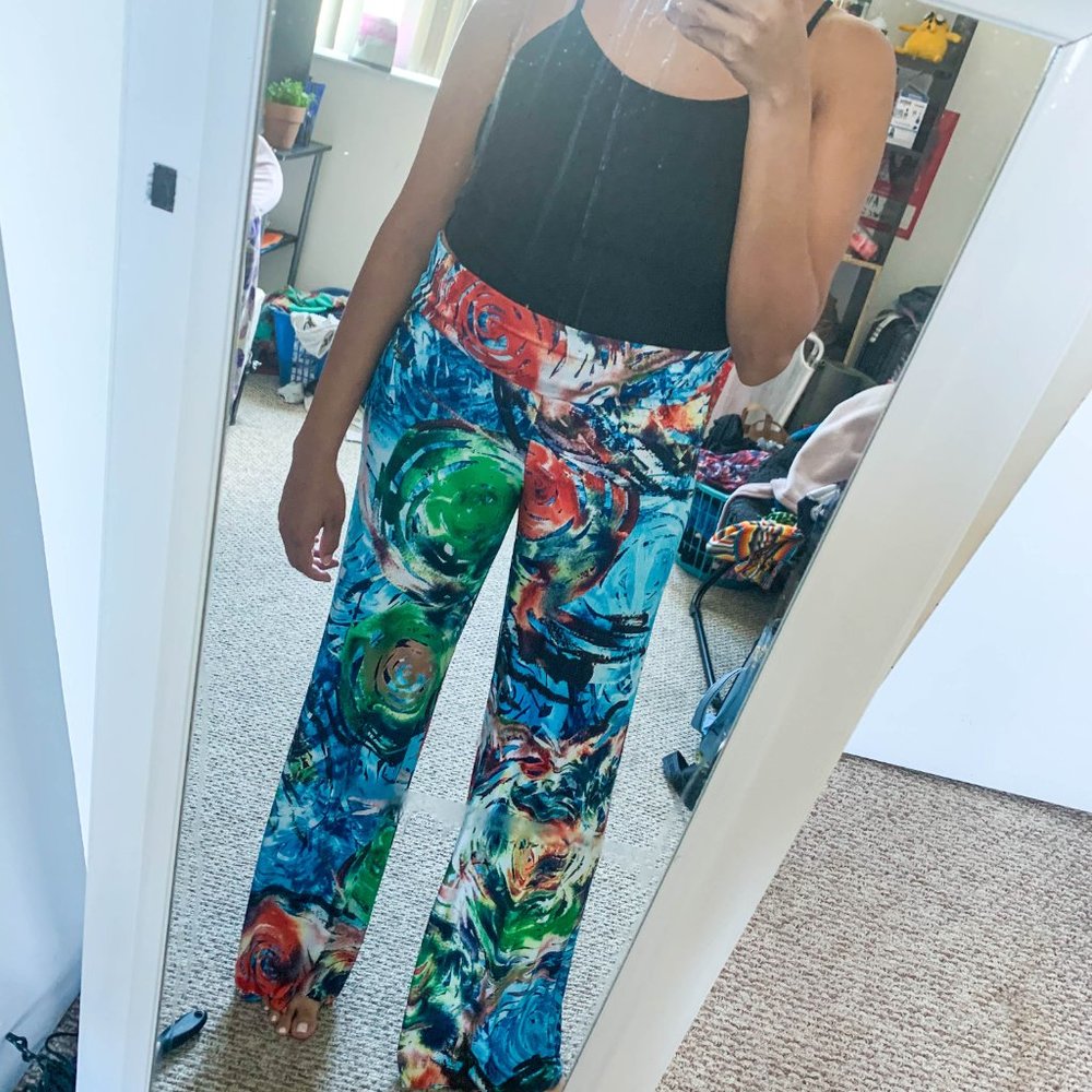 Palazzo Pattern Pants - image 3